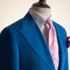 Bright Blue Peak-Lapel Tailored Suit 3