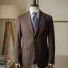 Brown Tailored Business Suit