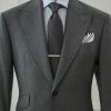 Charcoal Grey Tailored Merino Wool Suit