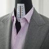 Grey Peak-Lapel Tailored Merino Wool Suit 2