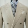 Ivory Tailored Double-Breasted Suit 2
